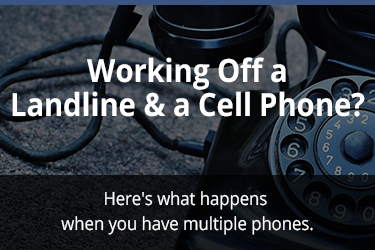 Working Off A Landline & A Cell Phone?