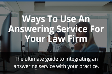 Ways To Use An Answering Service For Your Law Firm